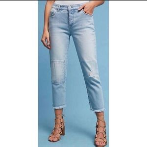 Pilcro & The Letterpress | Hyphen Light Wash Boyfriend Jeans